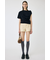ONE SHOULDER シアー TEE