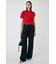 ONE SHOULDER シアー TEE