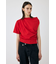 ONE SHOULDER シアー TEE