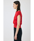 ONE SHOULDER シアー TEE