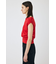 ONE SHOULDER シアー TEE