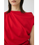 ONE SHOULDER シアー TEE