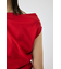 ONE SHOULDER シアー TEE