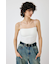 BACK SHEER カップインキャミ
