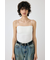 BACK SHEER カップインキャミ