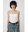 BACK SHEER カップインキャミ