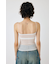 BACK SHEER カップインキャミ