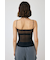 BACK SHEER カップインキャミ