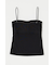 BACK SHEER カップインキャミ