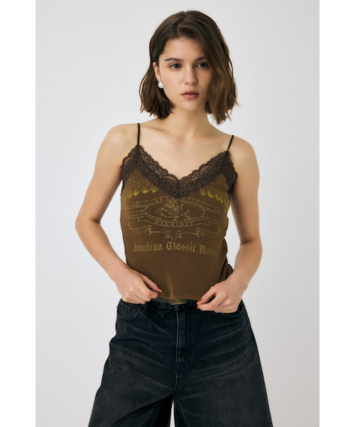 2点　MARS ジュエル柄　キャミソール 楽天市場】女児 キャミソール コットン 子供 キャミ 花柄 いちご