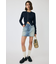 CROSS WAIST ミニスカート