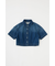 DENIM CROP シャツ