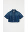 DENIM CROP シャツ