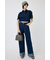 DENIM CROP シャツ
