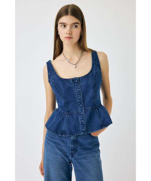 D&G デニム ビスチェ S D&G デニム ビスチェ コルセット - メルカリ