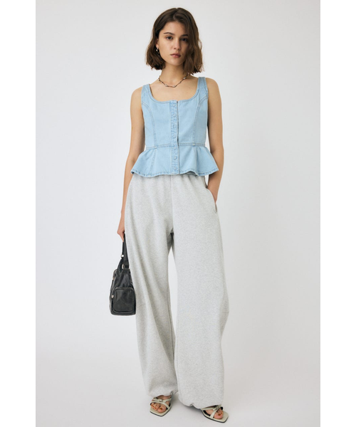 SQUARE NECK デニム ビスチェ｜マウジーの通販｜&mall（アンド