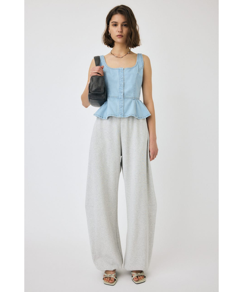 square neck デニム　ビスチェ MOUSSY | SQUARE NECK デニム ビスチェ (シャツ・ブラウス