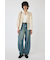 NARROWED HEM コクーンストレート