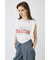 OVERLAPPING LOGOS ノースリーブ TEE