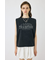 OVERLAPPING LOGOS ノースリーブ TEE