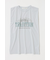 OVERLAPPING LOGOS ノースリーブ TEE