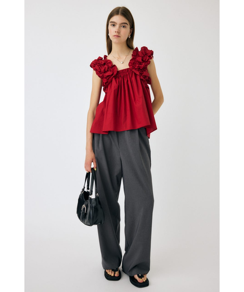 MOUSSY SHOULDER FRILLS トップス　マウジー　完売品 MOUSSY | SHOULDER FRILLS トップス (その他トップス ) |SHEL