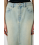 DENIM MAXI PENCIL スカート