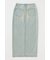 DENIM MAXI PENCIL スカート