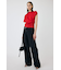 CROSS WAIST WIDE STRAIGHT