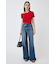 CROSS WAIST WIDE STRAIGHT