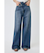 CROSS WAIST WIDE STRAIGHT