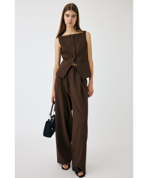 【新品】BOAT NECK ベスト BOAT NECK ベスト｜マウジーの通販｜&mall（アンドモール）三井