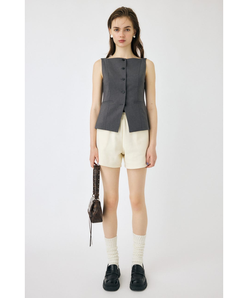 moussy ボートネックベスト　boat neck ベスト MOUSSY（マウジー）の「BOAT NECK ベスト（ベスト）」 - WEAR