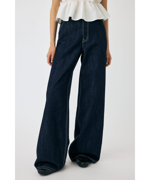 MOUSSY PAINTER WIDE ストレートデニム MOUSSY | PAINTER WIDE ストレートデニム (ワイド ) |SHEL'TTER