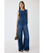 BACK SLIT DENIM  オールインワン