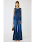 BACK SLIT DENIM  オールインワン