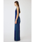 BACK SLIT DENIM  オールインワン