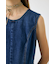 BACK SLIT DENIM  オールインワン