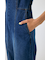 BACK SLIT DENIM  オールインワン