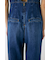 BACK SLIT DENIM  オールインワン