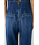 BACK SLIT DENIM  オールインワン