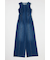 BACK SLIT DENIM  オールインワン