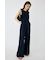 BACK SLIT DENIM  オールインワン