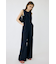 BACK SLIT DENIM  オールインワン