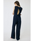 BACK SLIT DENIM  オールインワン