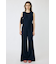 BACK SLIT DENIM  オールインワン