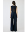 BACK SLIT DENIM  オールインワン