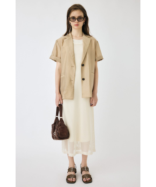 MESH LAYERED ドレス｜マウジーの通販｜&mall（アンドモール