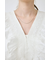 SHIRRING RUFFLE PEPLUM トップス