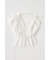 SHIRRING RUFFLE PEPLUM トップス